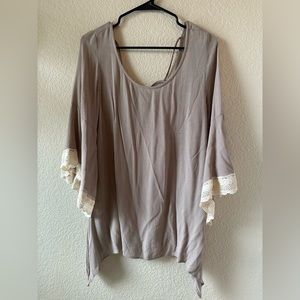 Cream Lace Tunic